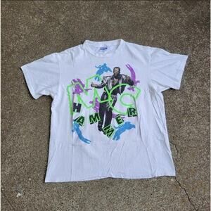 Vtg 90s MC Hammer Please Hammer Don't Hurt Em Album Promo Rap T Shirt Large